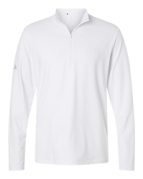 Adias Textured Stripe 1/4 Zip Pullover