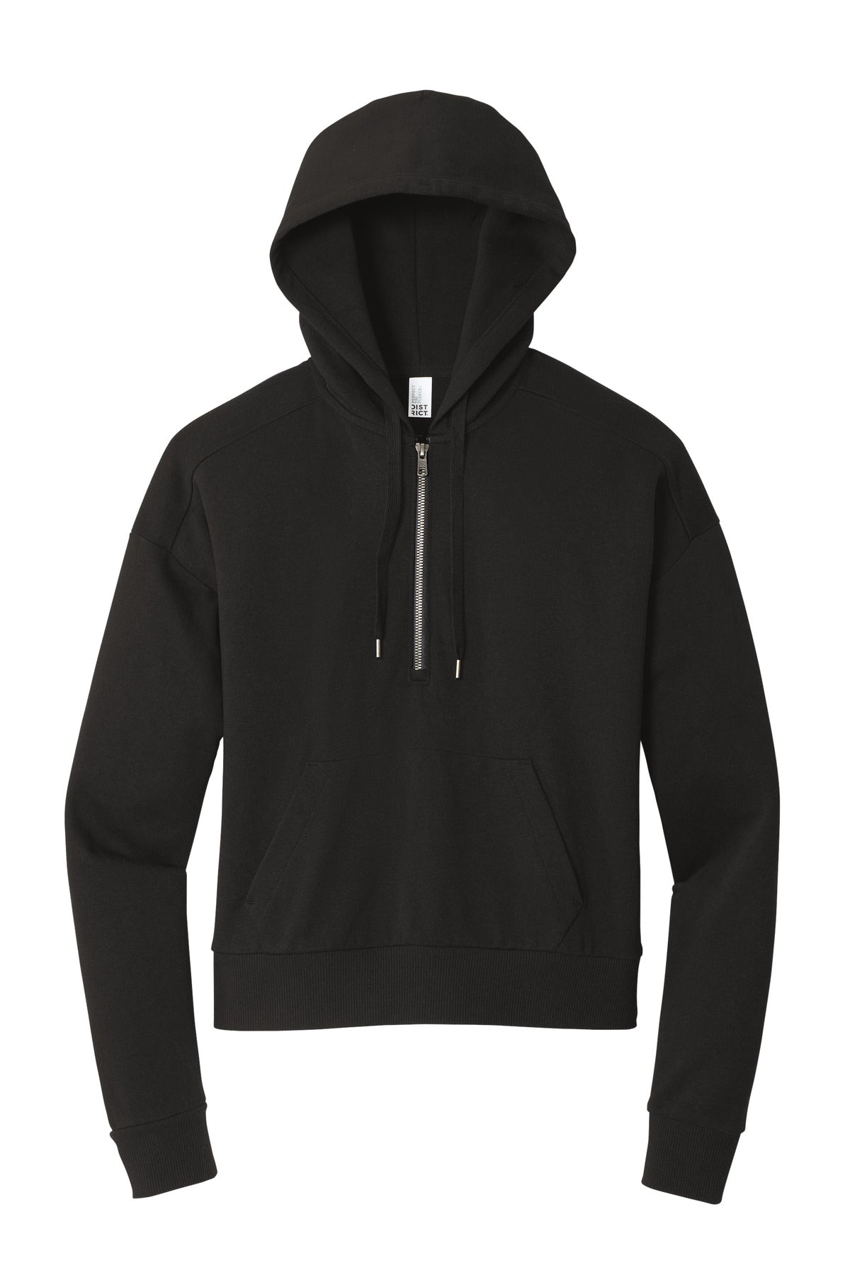 Ladie Perfect Tri-Blend Fleece Lightweight 1/2 Zip Pullover