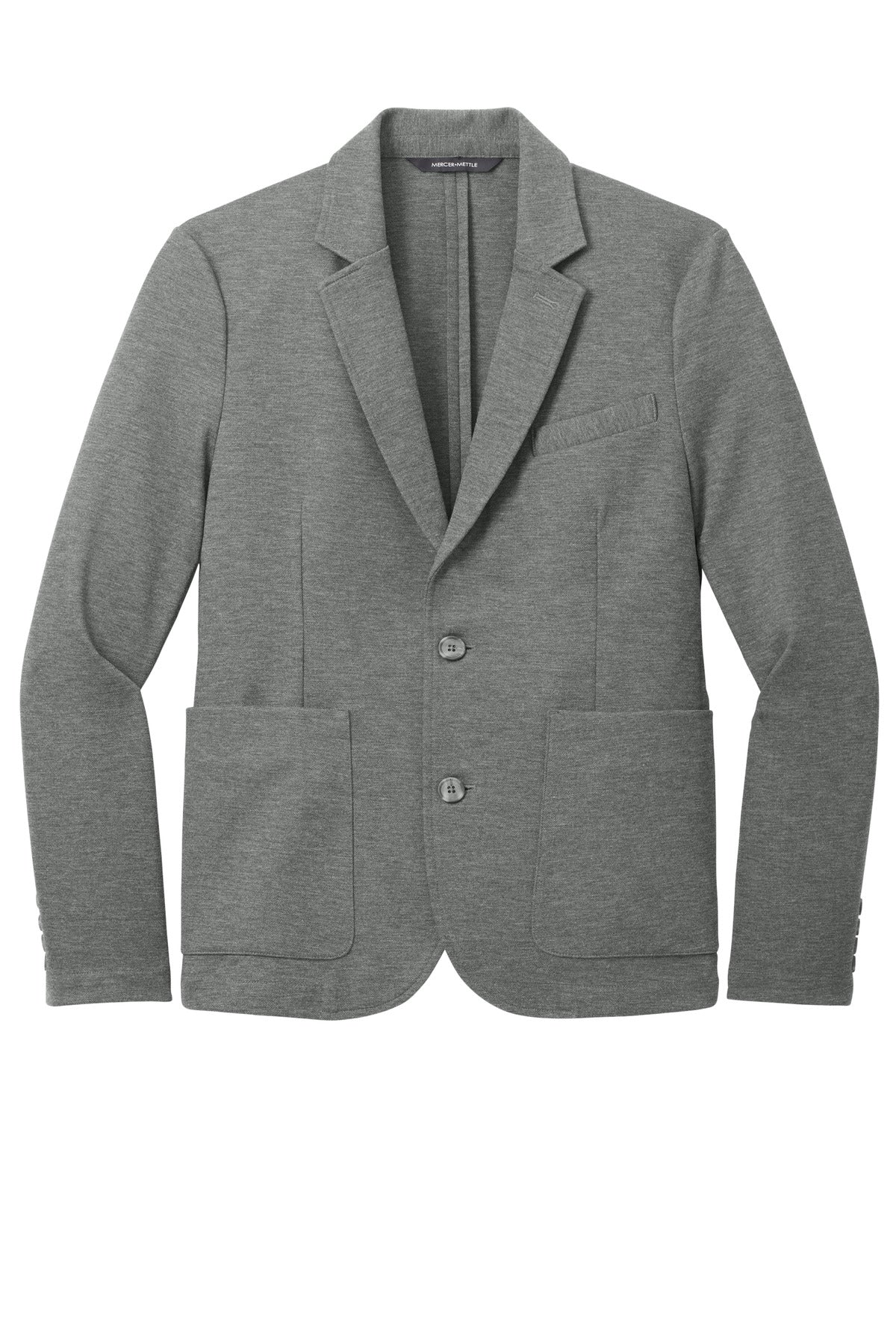Relaxed Knit Blazer