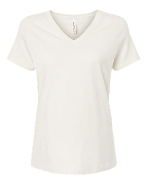 Ladies Soft Jersey Relaxed V-Neck T-shirt