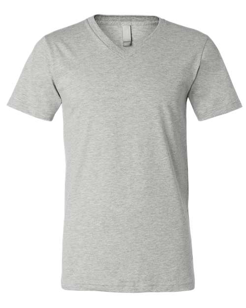 Heathered Soft Jersey V-Neck T-shirt