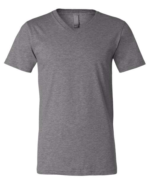 Heathered Soft Jersey V-Neck T-shirt