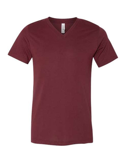 Heathered Soft Jersey V-Neck T-shirt