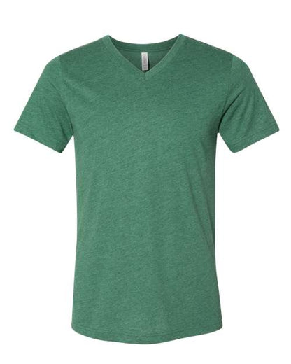 Heathered Soft Jersey V-Neck T-shirt