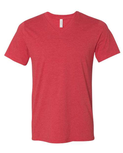 Heathered Soft Jersey V-Neck T-shirt