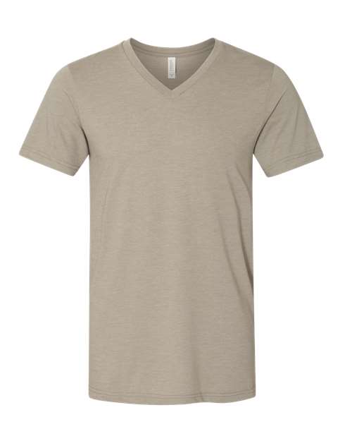 Heathered Soft Jersey V-Neck T-shirt
