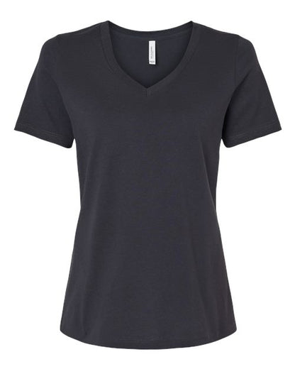 Ladies Soft Jersey Relaxed V-Neck T-shirt