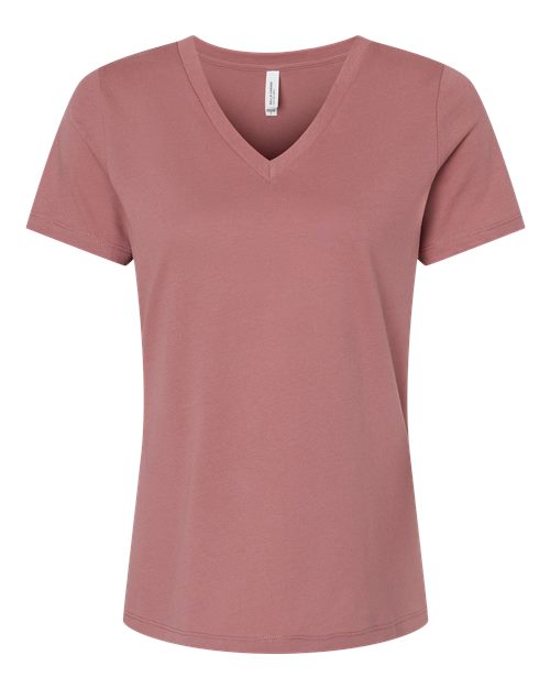 Ladies Soft Jersey Relaxed V-Neck T-shirt
