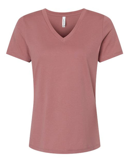 Ladies Soft Jersey Relaxed V-Neck T-shirt