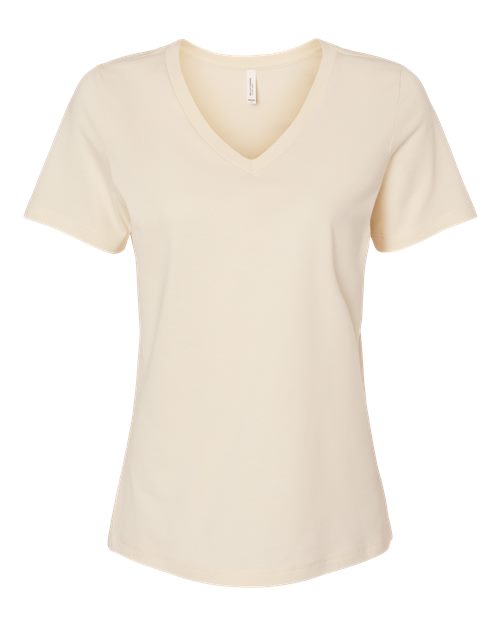 Ladies Soft Jersey Relaxed V-Neck T-shirt