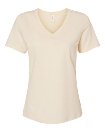Ladies Soft Jersey Relaxed V-Neck T-shirt