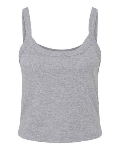 Ladies Micro Rib Spaghetti Strap Tank