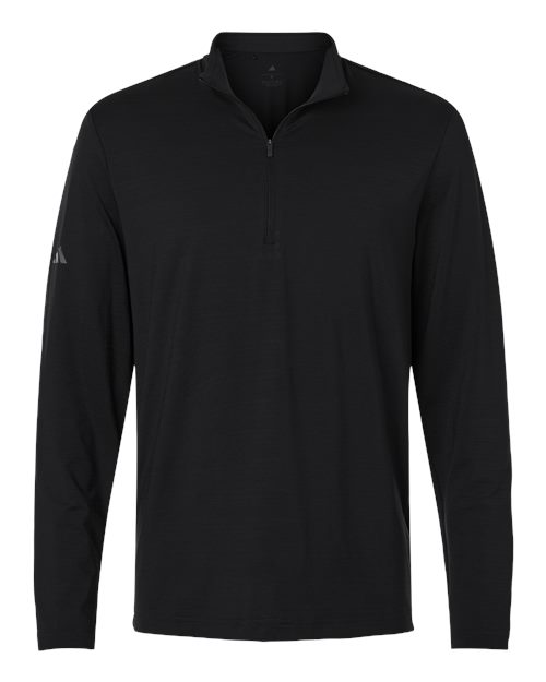 Adias Textured Stripe 1/4 Zip Pullover