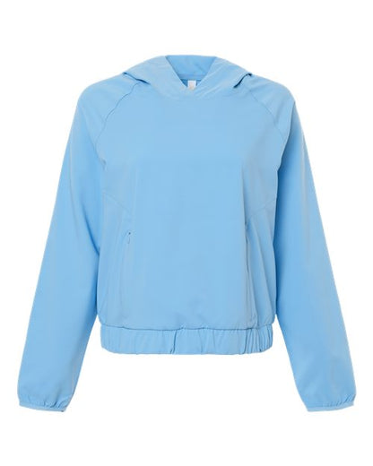 Ladies Shoreline UltraUVP Long Sleeve Hooded Pullover