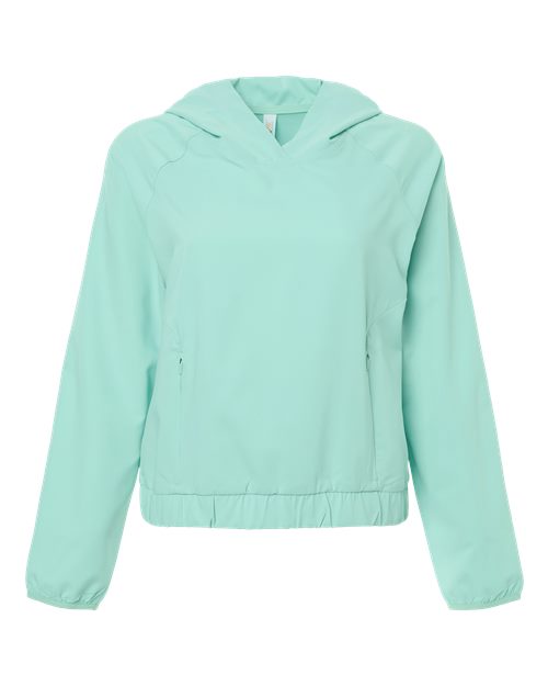 Ladies Shoreline UltraUVP Long Sleeve Hooded Pullover