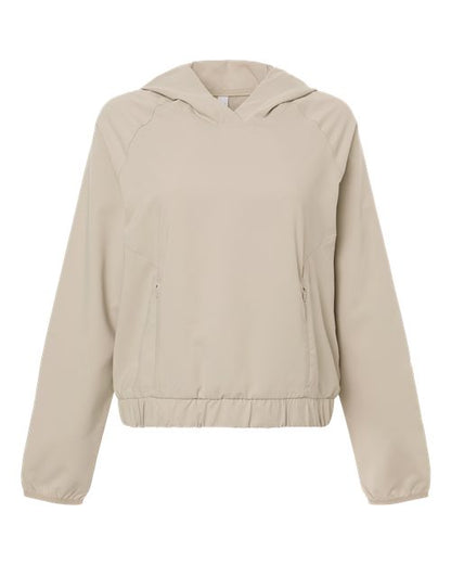 Ladies Shoreline UltraUVP Long Sleeve Hooded Pullover