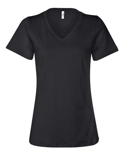 Ladies Soft Jersey Relaxed V-Neck T-shirt