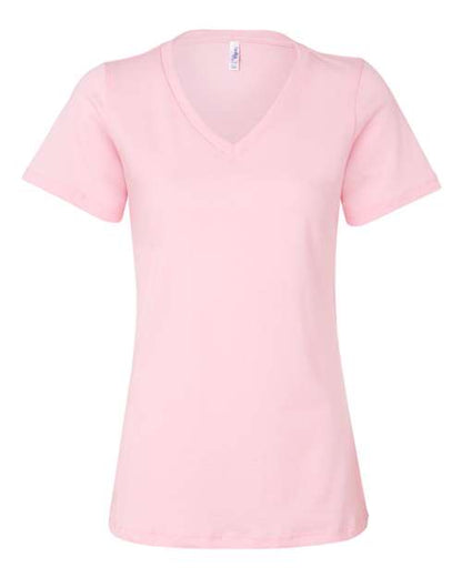 Ladies Soft Jersey Relaxed V-Neck T-shirt