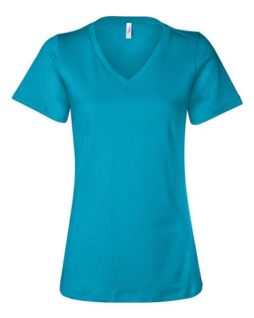 Ladies Soft Jersey Relaxed V-Neck T-shirt