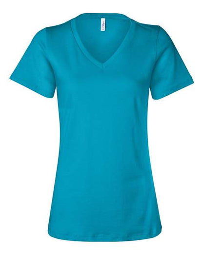 Ladies Soft Jersey Relaxed V-Neck T-shirt
