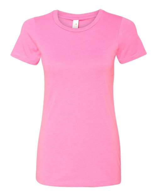 Ladies Soft CVC Short Sleeve T-shirt