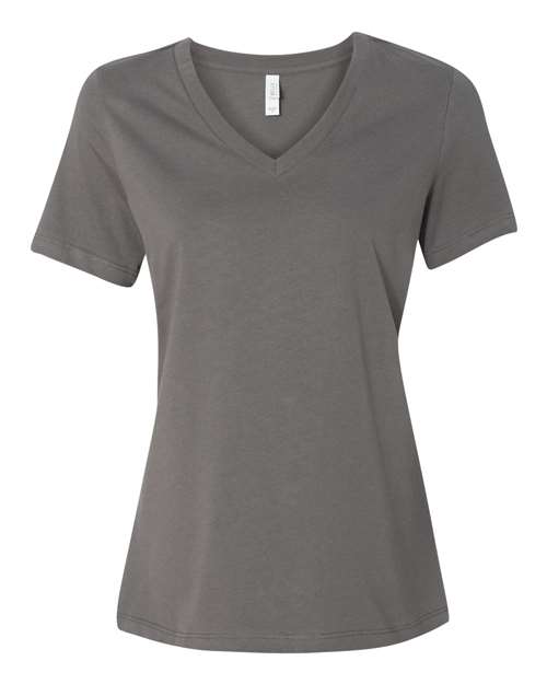 Ladies Soft Jersey Relaxed V-Neck T-shirt