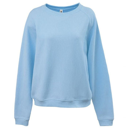 Ladies Modern Cord Crew