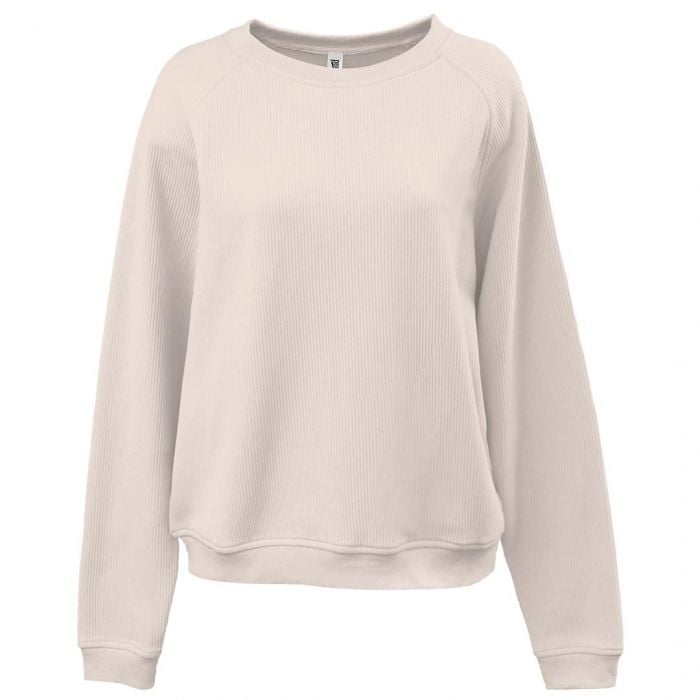 Ladies Modern Cord Crew