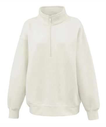 Ladies Oversized 1/2 Zip