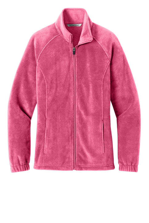 Ladies Fleece Plush Full-Zip Jacket
