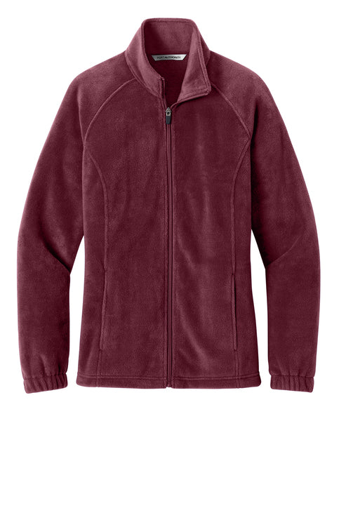 Ladies Fleece Plush Full-Zip Jacket