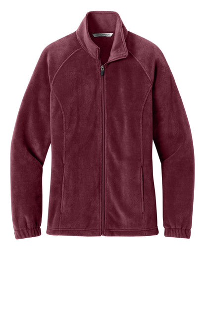 Ladies Fleece Plush Full-Zip Jacket