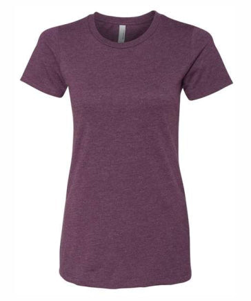 Ladies Soft CVC Short Sleeve T-shirt