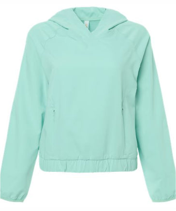 Ladies Shoreline UltraUVP Long Sleeve Hooded Pullover