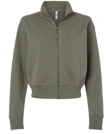 Ladies French Terry Full-Zip Jacket