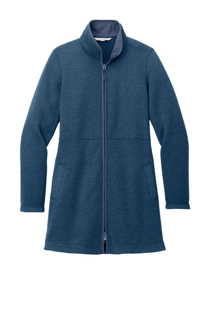 Ladies Arc Sweater Fleece Long Jacket