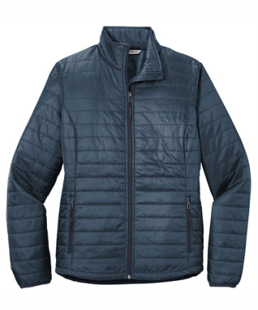 Ladies Packable Puffy Jacket