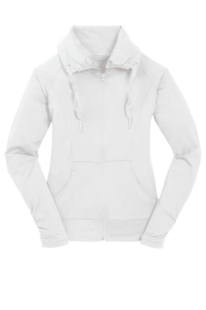 Ladies Stretch Cowl Neck Full-Zip
