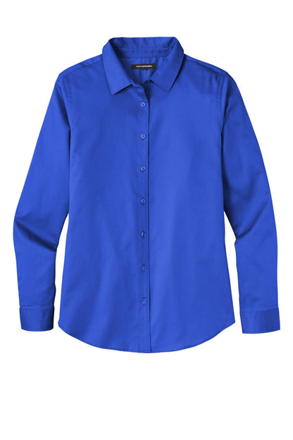 Ladies Long Sleeve SuperPro React Twill