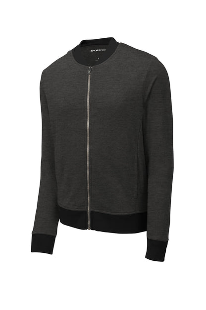 French Terry Full-Zip Bomber