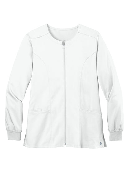 WonderWink Ladies Premiere Flex Full-Zip Scrub Jacket